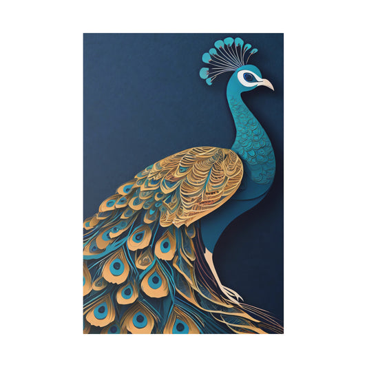 Beautiful Paper Peacock