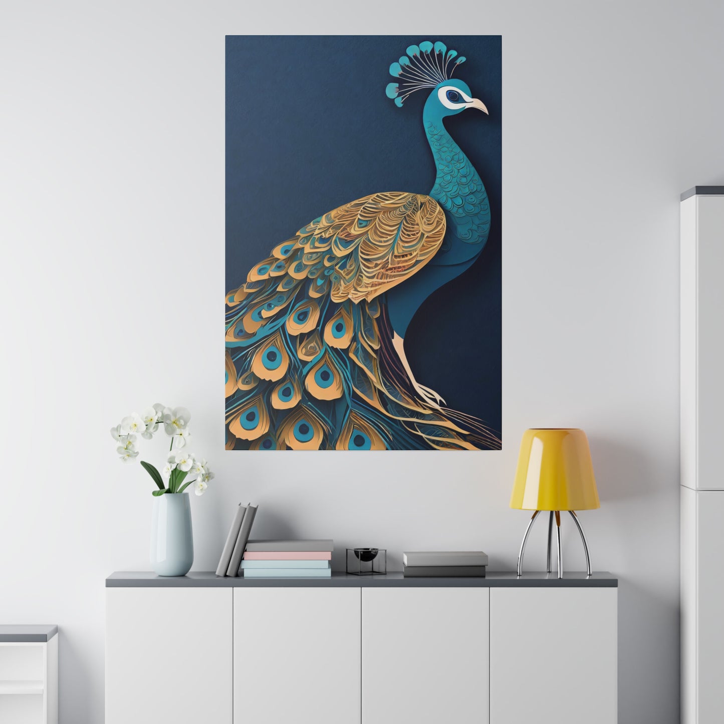 Beautiful Paper Peacock